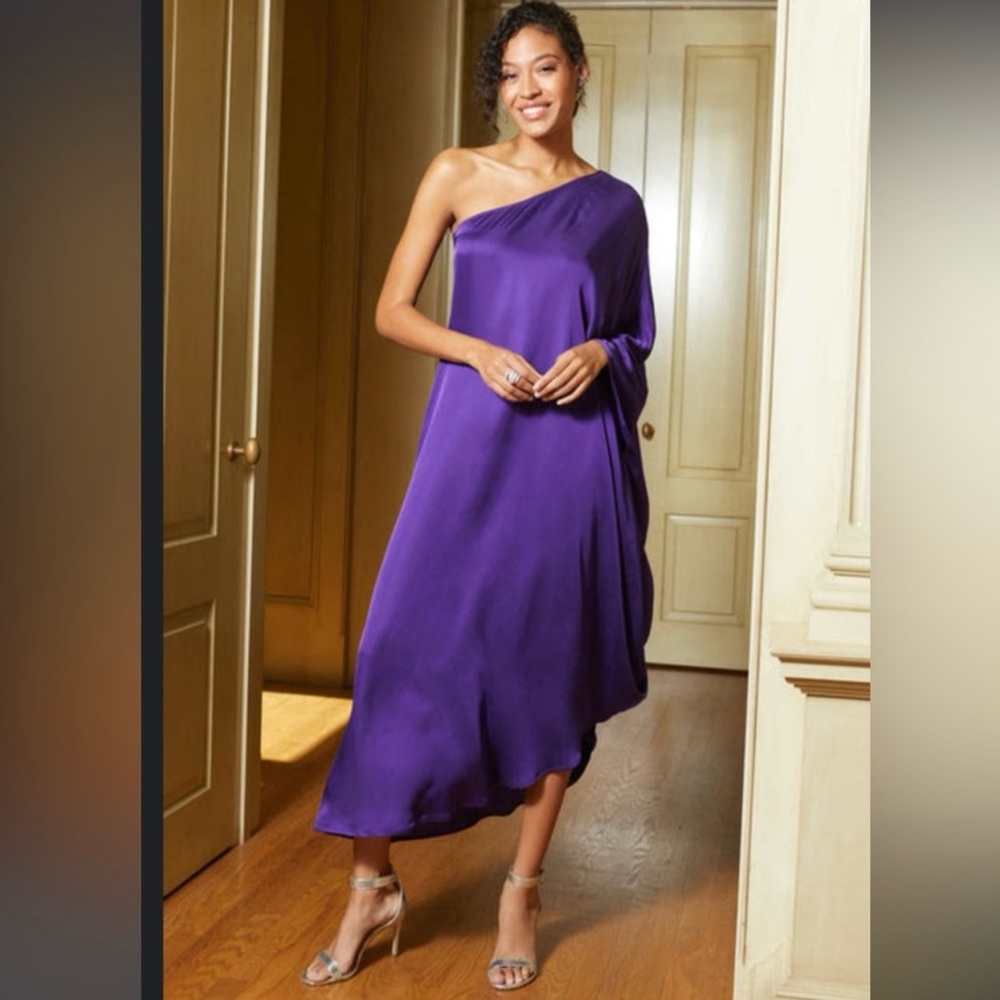 L’Agence Selena one shoulder maxi dress - Picture 5 of 5